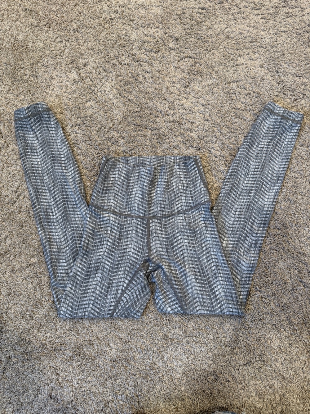 lululemon athletica Sage Green/White Leggings